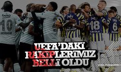 Beşiktaş, Fenerbahçe ve Adana Demirspor'un Avrupa'da ki rakipleri belli oldu!