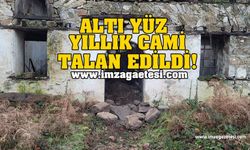 Altı Yüz Yıllık Cami Talan Edildi!