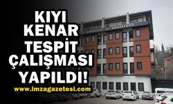 Kıyı kenar çizgisi tespit işlemi yapıldı!