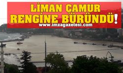 Liman Çamur Rengine Büründü!