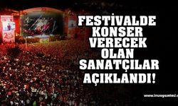 FESTİVALDE SAHNE ALACAK OLAN ŞARKICILAR AÇIKLANDI!