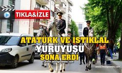 "Atatürk ve İstiklal Yolu Yürüyüşü" Sona Erdi!