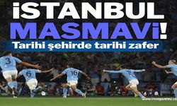 İstanbul’daki Şampiyonlar Ligi finalinde şampiyon Manchester City…