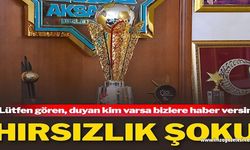 68 Aksaray Belediyespor’un şampiyonluk kupası çalındı!..