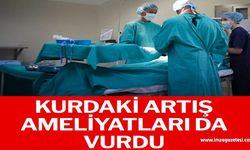 Kurdaki artış ameliyatları da vurdu!..