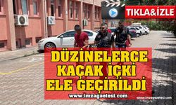 Düzinelerce Kaçak İçki Ele Geçirildi!