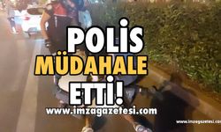 Polis Anında Müdahale Etti!