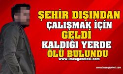 Şehir Dışından Geldi, Kaldığı Yerde Ölü Bulundu!