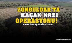 Zonguldak'ta kaçak kazı operasyonu!
