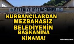 KURBANCILARDAN MEZBAHASIZ BELEDİYENİN BAŞKANINA KINAMA