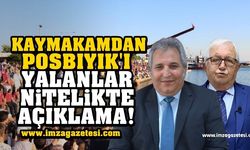 Kaymakamdan Halil Posbıyık'ı yalanlar nitelikte açıklamalar!
