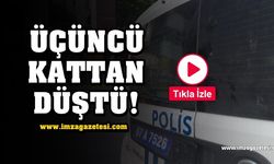 Üçüncü Kattan Aşağı Düştü!