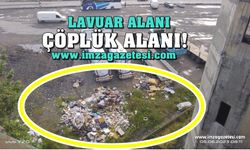 Zonguldak'a hayırlı olsun! Lavuar alanı yeni çöplük alanı!
