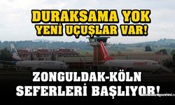 Zonguldak Havalimanında duraksama yok, yeni uçuşlar var!