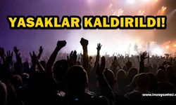 Ülke genelinde müzik yasakları kaldırıldı!