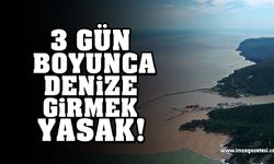 Bartın'da 3 günlük deniz yasağı!