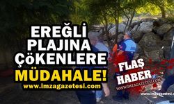 İmza Gazetesi yazdı Ereğli plajına çökenlere müdahale edildi!