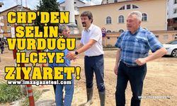 Selden Etkilenen İlçeye CHP'den Ziyaret!