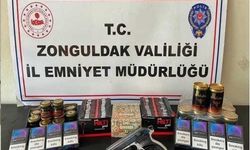 Zonguldak'ta çok sayıda kaçak içki, içecek!