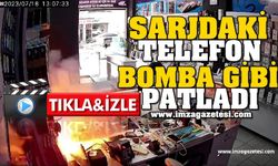 Şarjdaki Telefon Bomba Gibi Patladı!