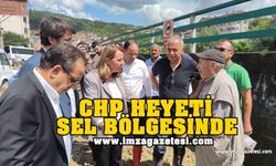 CHP Heyeti Sel Bölgesinde!