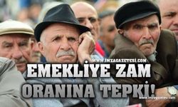 Emekliye zam oranına tepki, "EMEKLİYE %25 ZAM YETERSİZDİR"