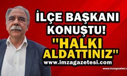 Erol Sanal, ''Halkı düpedüz aldattınız''