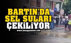 Bartın'da sel suları çekiliyor