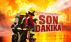 Zonguldak'ın ilçesinde yangın! Mahsur kaldılar!