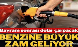 Benzine zam geliyor!..