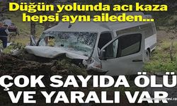 Minibüs şarampole uçtu: Çok sayıda ölü ve yaralı var…