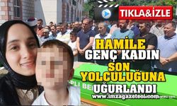 Hamile Kadın Son Yolculuğuna Uğurlandı!