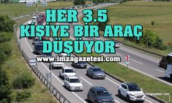 Her 3.5 Kişiye Bir Araç Düşüyor!