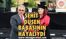 Şehit Düşen Babasını Gururlandırdı