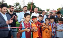 Zonguldak'ın Mahallesi yeni çocuk parkı ve futbol sahasına kavuştu...