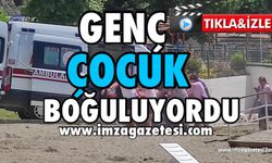 Genç Delikanlı Plajda Boğuluyordu!