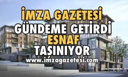 İmza Gazetesi gündeme getirmişti! Esnaflar oraya yerleşecek!