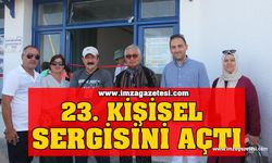 23. Kişisel Sergisini Açtı...