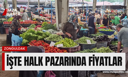 Zonguldak Halk pazarındaki fiyatlar vatandaşı memnun etti