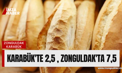 Karabük’te 2,5, Zonguldak’ta 7,5!