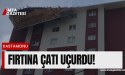 Kastamonu'da çatılar uçtu! Büyük tehlike yaşandı