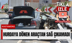 Genç Kız Hurdaya Dönen Araçtan Sağ Çıkamadı!