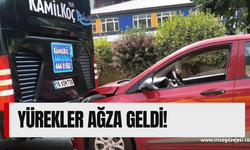 Devrek'te kaza anında yürekler ağza geldi!