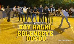 Köy Halkı Eğlenceye Doydu...