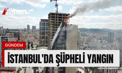 İstanbul Ataşehir'de 17 katlı bina yanıyor!