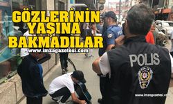 GÖZLERİNİN YAŞINA BAKMADILAR