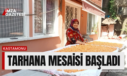 Kastamonu'da tarhana mesaisi başladı