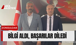 Ülkü Ocakları Zonguldak Başkanı Gökmen Karali'den İş Kur Müdürü Okan Şentürk'e...
