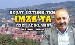 Gökçebey Belediye Başkanı Vedat ÖZTÜRK'ten İMZA'ya özel açıklamalar