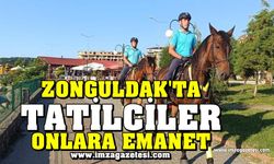 Zonguldak'ta Tatilciler Kadim, Efe ve İmre’ye Emanet
